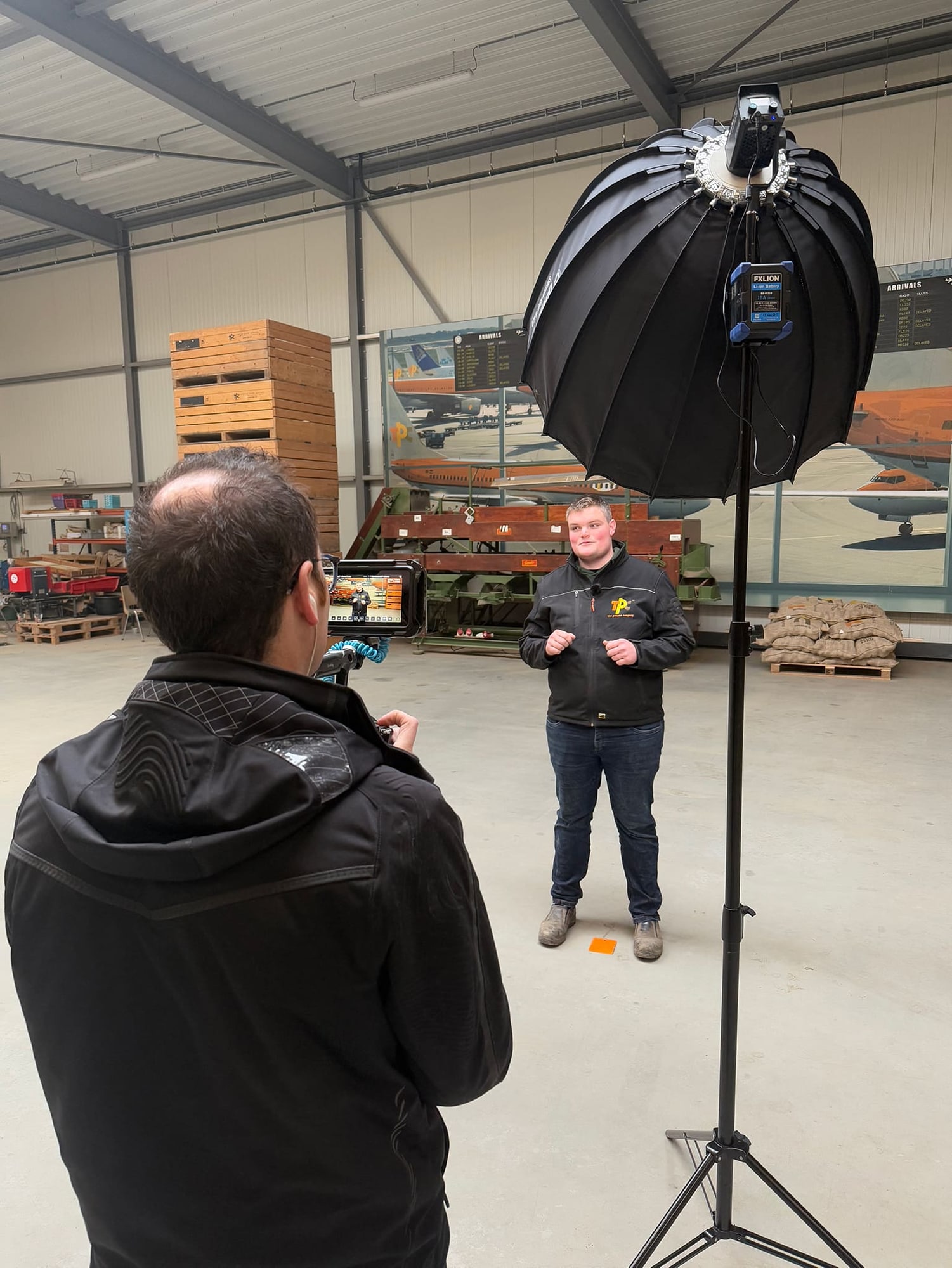 Contentcreatie: een filmshoot van REUS op locatie