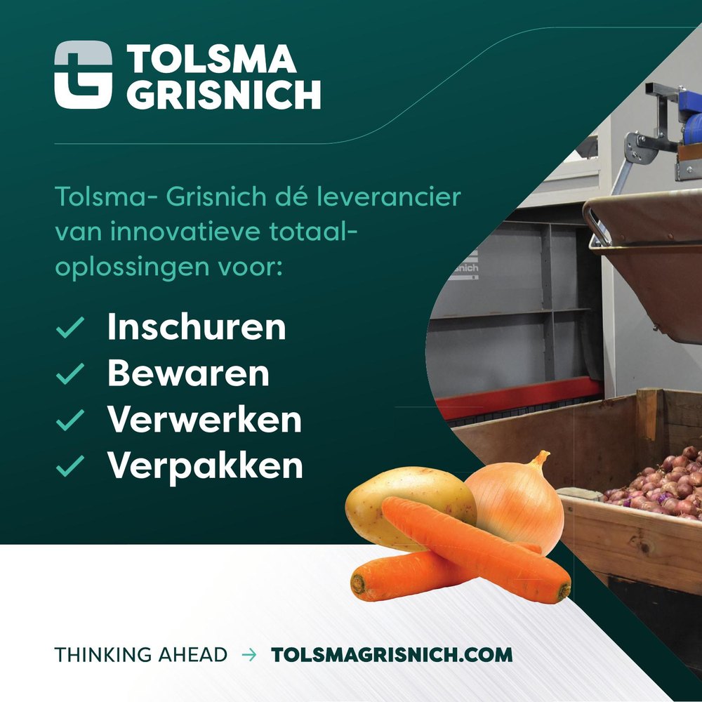 Advertentie van Tolsma-Grisnich in de nieuwe huisstijl